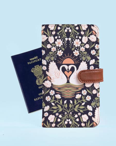 Passport Holder | Lovebirds On The Lake